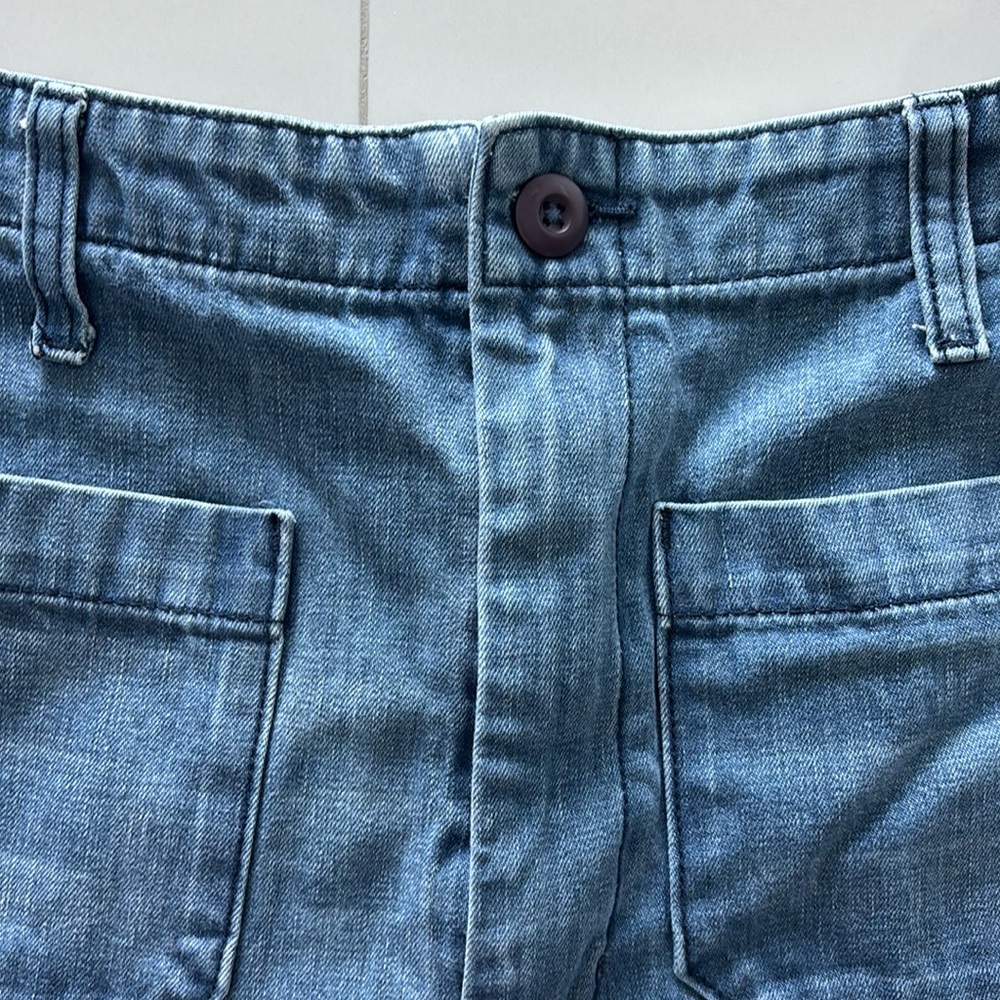 Doen Lane Denim Blue Women's Shorts size 26 - Picture 3 of 6